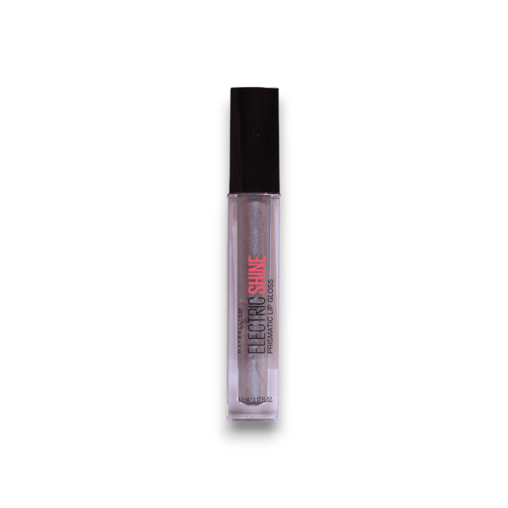 Maybelline, Electrio Shine Prismatic, Lucidalabbra, 160, Prisma di mezzanotte, 5 ml - Cosmova