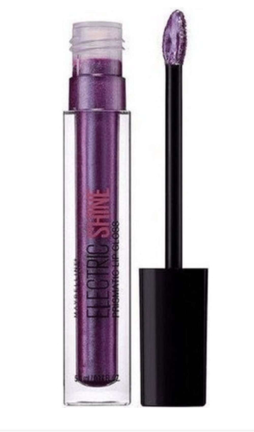 Maybelline, Electrio Shine Prismatic, Lucidalabbra, 170, Gemma lunare, 5 ml - Cosmova
