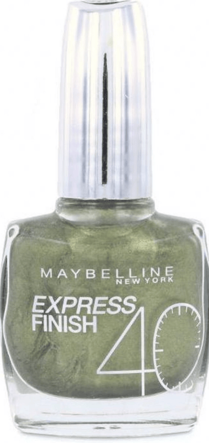 Maybelline, Express Finish 40 Seconds, Smalto per unghie, N. 850, Verde kaki, 10 ml