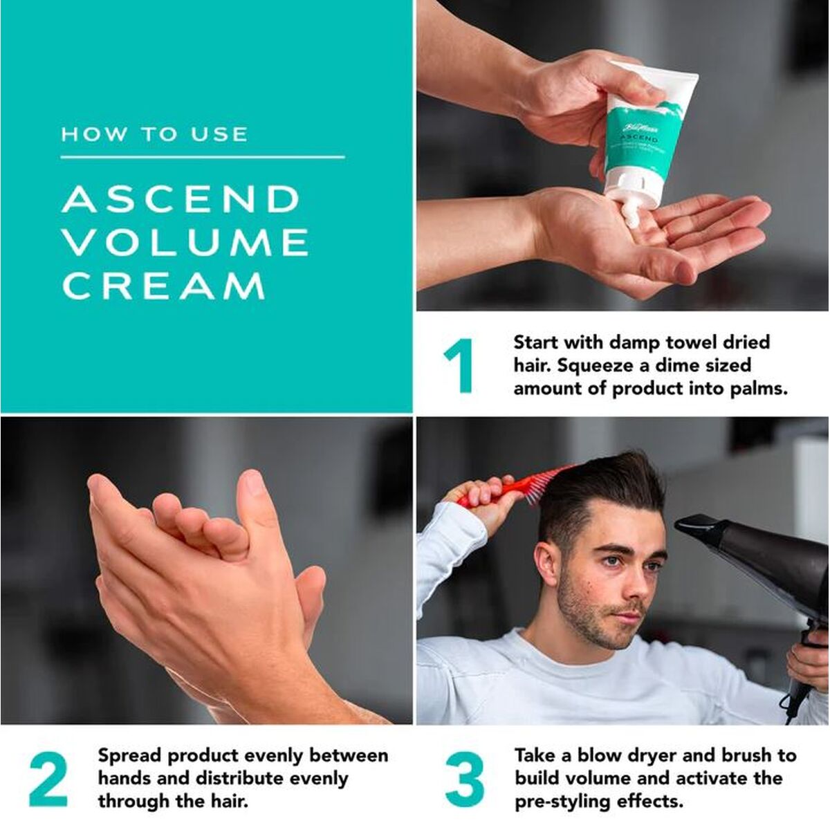 Crème à tenue moyenne Blumaan Ascend Volume 100 ml-11