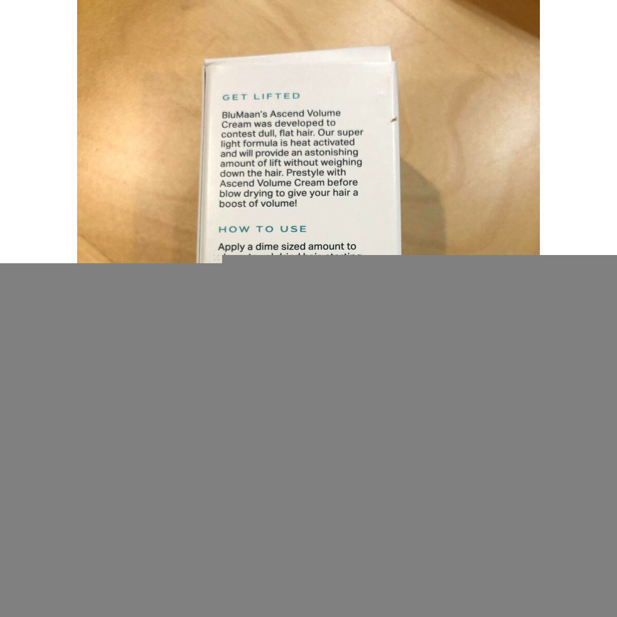 Crème à tenue moyenne Blumaan Ascend Volume 100 ml-1