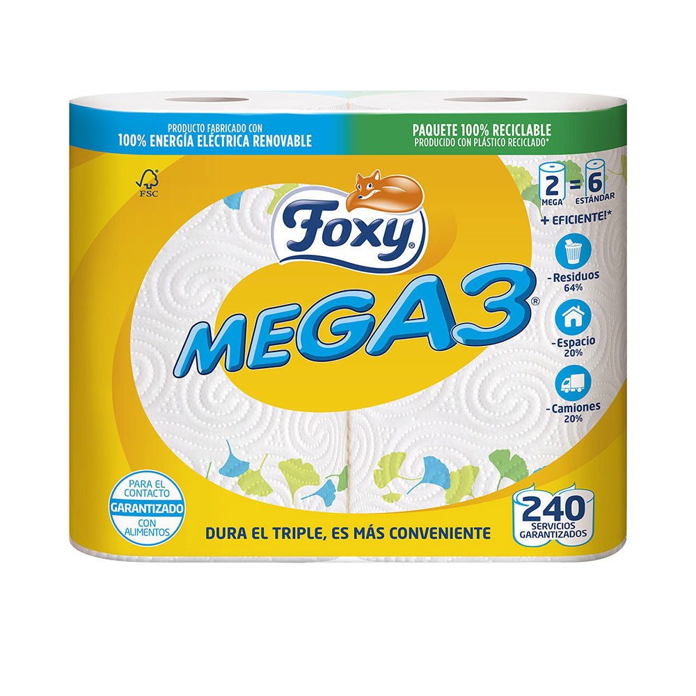 MEGA3 triple duration kitchen paper 2 rolls - Cosmova
