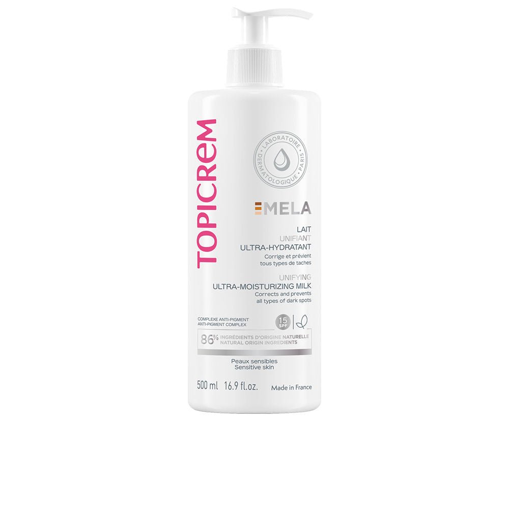MELA ultra-moisturizing unifying body milk SPF15+ 500 ml - Cosmova