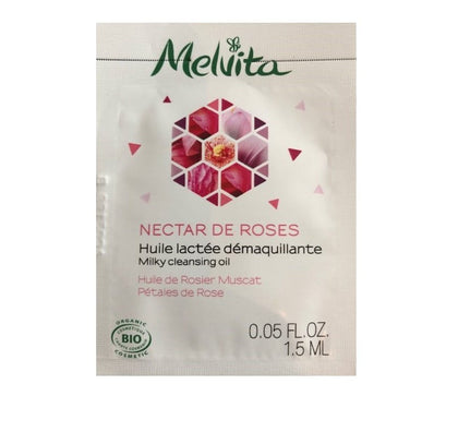 Melvita, Nectar de Roses, Biologico, Ölwaschmittel, Per il viso, 1,5 ml *Campione