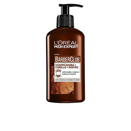 MEN EXPERT BARBER CLUB champú barba-rostro-pelo 200 ml