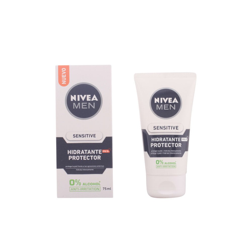 MEN SENSITIVE moisturizing protector 0% alcohol SPF15 75 ml - Cosmova