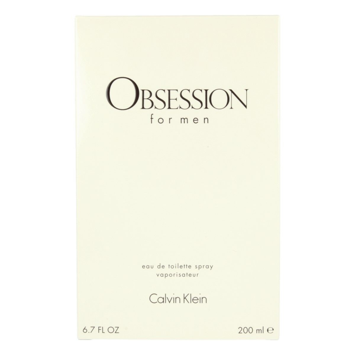 Men's Perfume Calvin Klein EDT 200 ml Obsession For Men - Cosmova