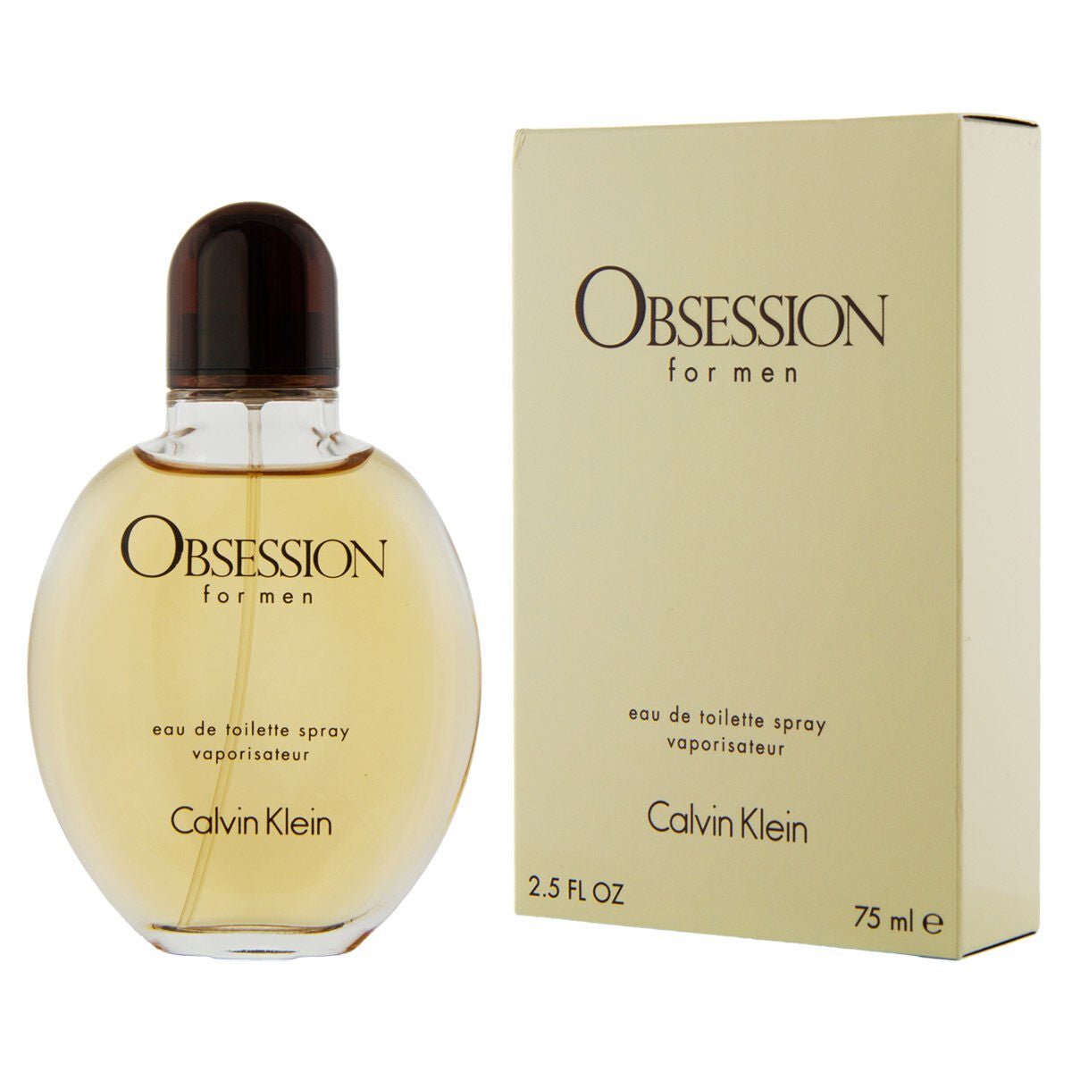 Men's Perfume Calvin Klein EDT Obsession 75 ml - Cosmova