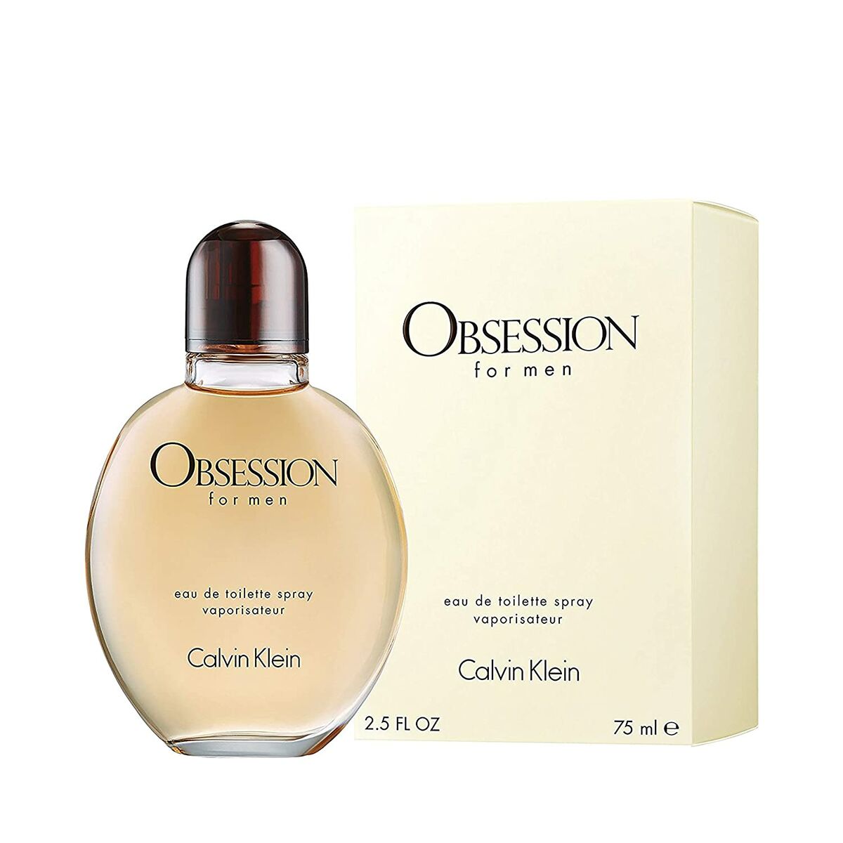 Men's Perfume Calvin Klein EDT Obsession 75 ml - Cosmova