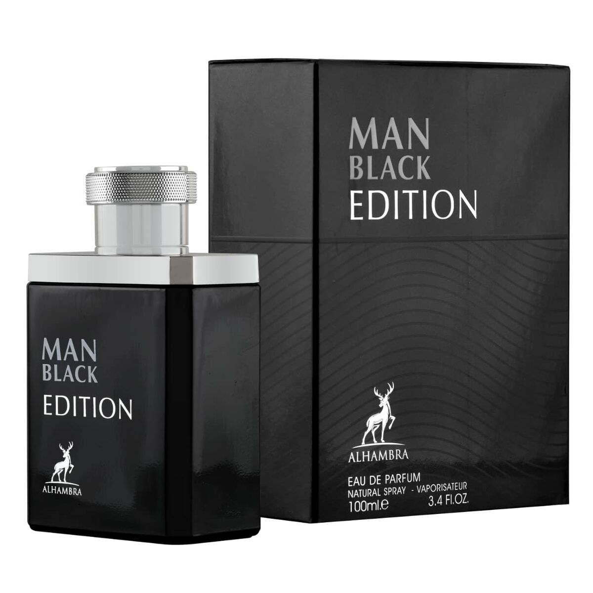 Men's Perfume Maison Alhambra Man Black Edition EDP 100 ml - Cosmova