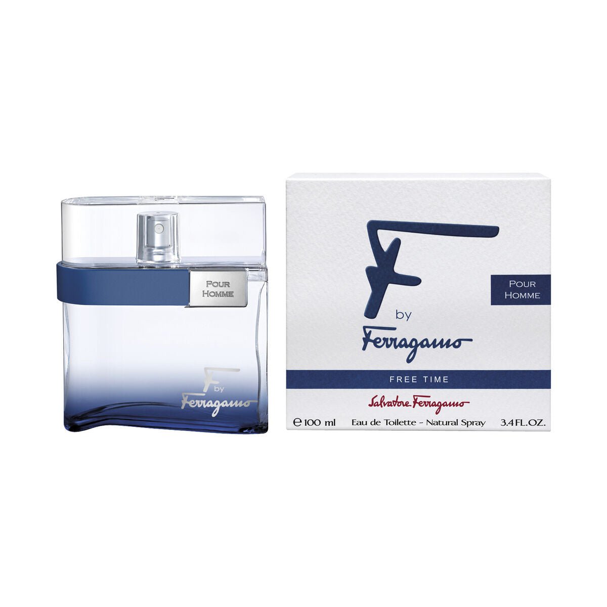 Men's Perfume Salvatore Ferragamo EDT F By Ferragamo Free Time (100 ml) - Cosmova