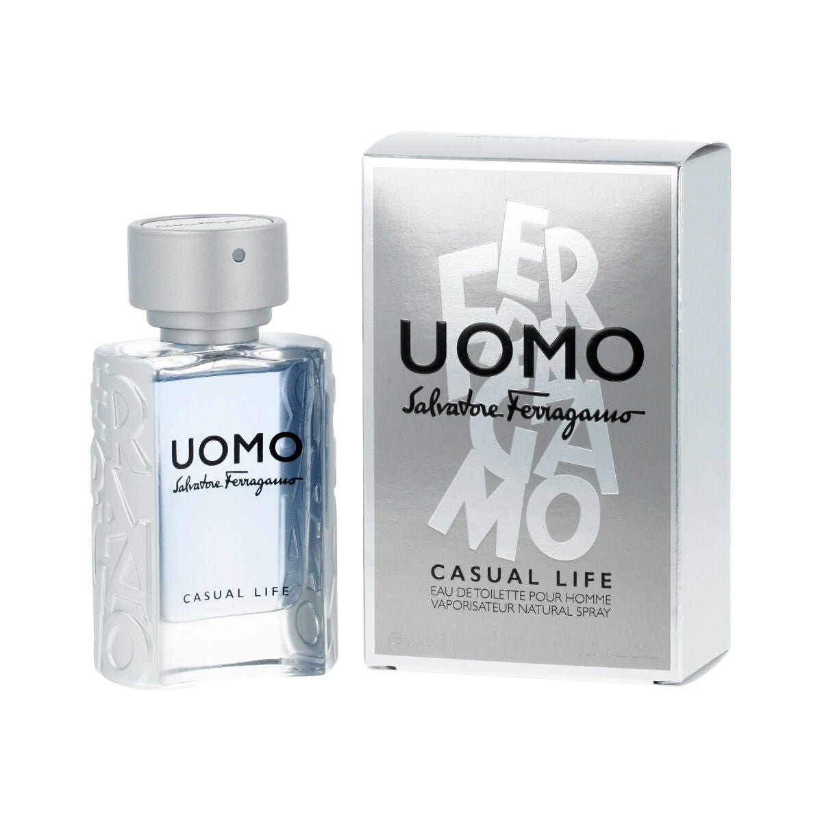 Men's Perfume Salvatore Ferragamo Uomo Casual Life EDT 50 ml - Cosmova
