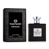 Profumo Uomo Sergio Tacchini EDT Pure Black 100 ml-0