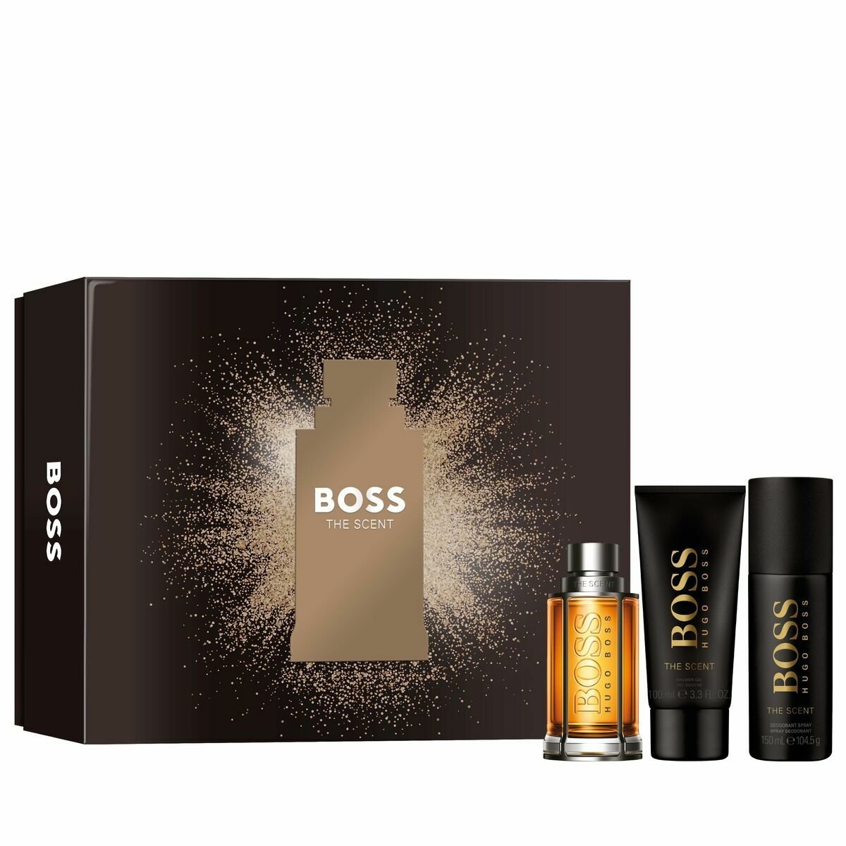 Set profumo da uomo Hugo Boss 3 pezzi-0