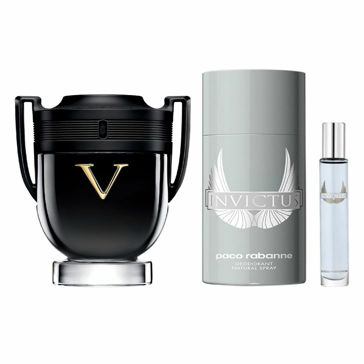 Herrenparfümset Paco Rabanne INVICTUS EDP-0