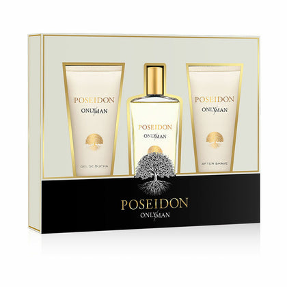 Set de Perfume Hombre Poseidon POSEIDON SOLAMENTE MAN EDT 3 Piezas
