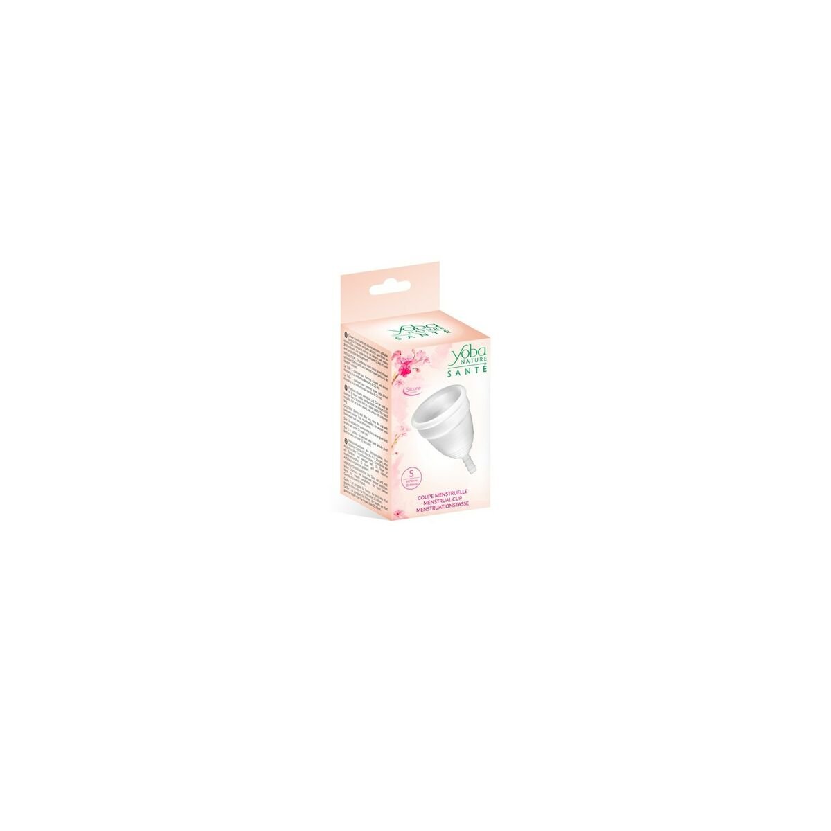 Menstrual Cup Yoba Nature Santé White Silicone S - Cosmova