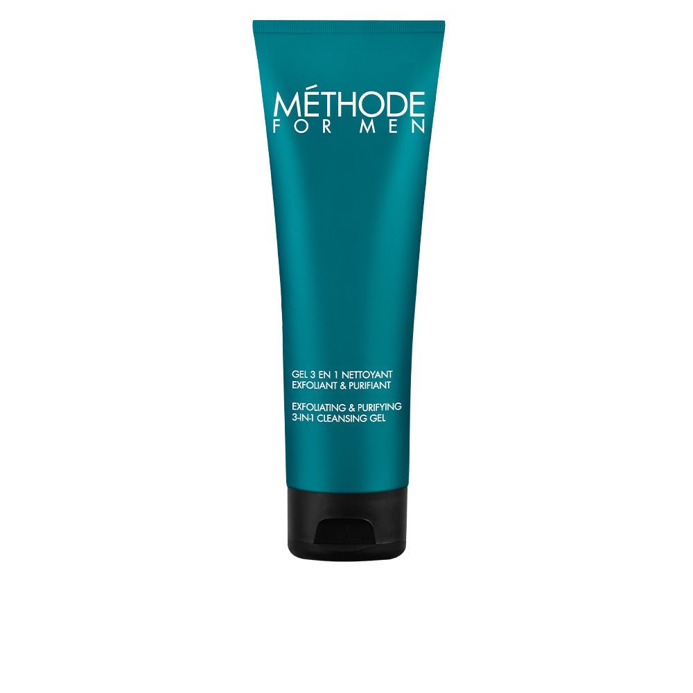 MÉTHODE FOR MEN Gel 3en1 Nettoyant Exfoliant&Purifiant 125 ml - Cosmova