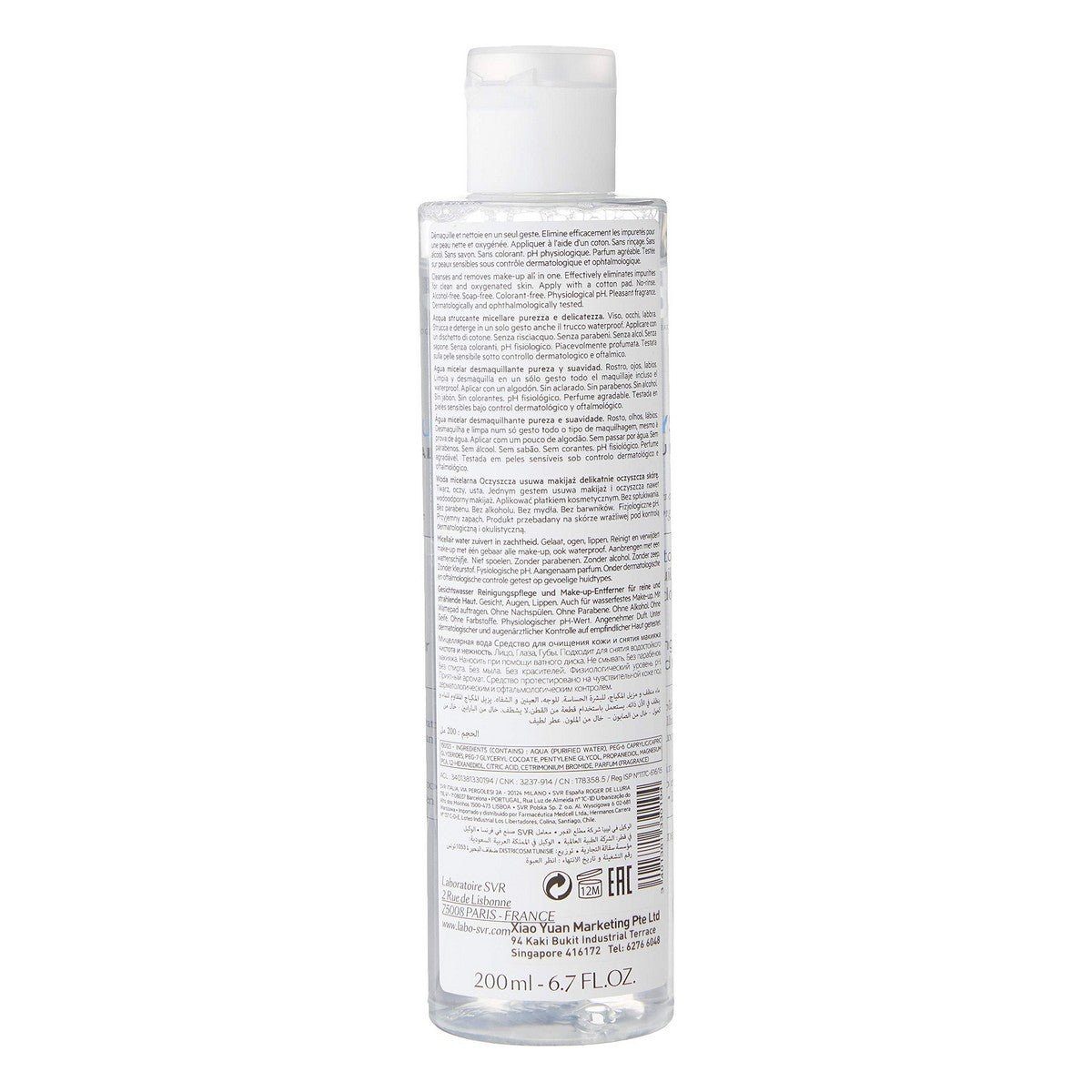 Apa micelara SVR Physiopure 200 ml-1