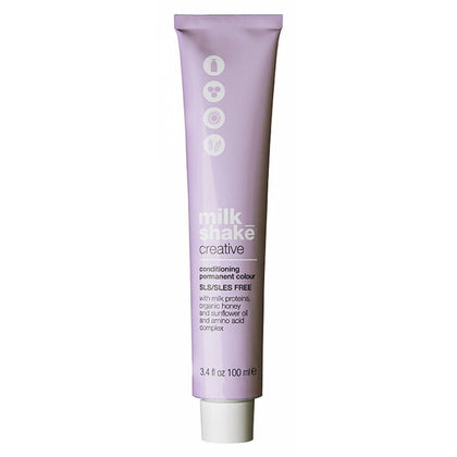 Milk Shake, Creative, Senza SLS/SLES, Tinta per capelli permanente, 5.165AR Ash Red Light Brown, 100 ml