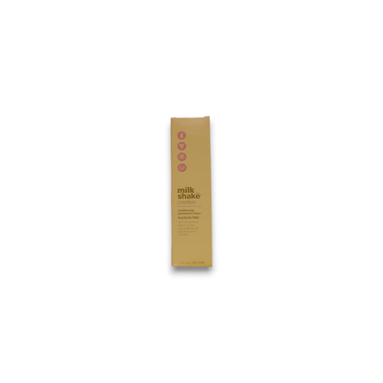 Milk Shake, Creative, Senza SLS/SLES, Tinta per capelli permanente, 7.17A Medium Ash Blond, 100 ml