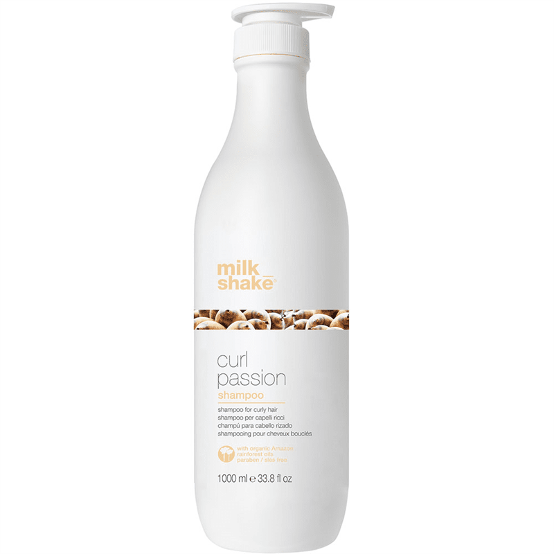 Milk Shake, Curl Passion, Senza parabeni, Shampoo per capelli, Morbidezza e gestibilità, 1000 ml - Cosmova