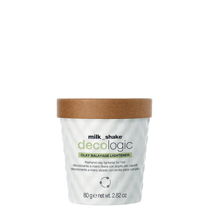 Milchshake, Decologic Clay Balayage, Proteine della seta, Gel ossidante per capelli, 80 g