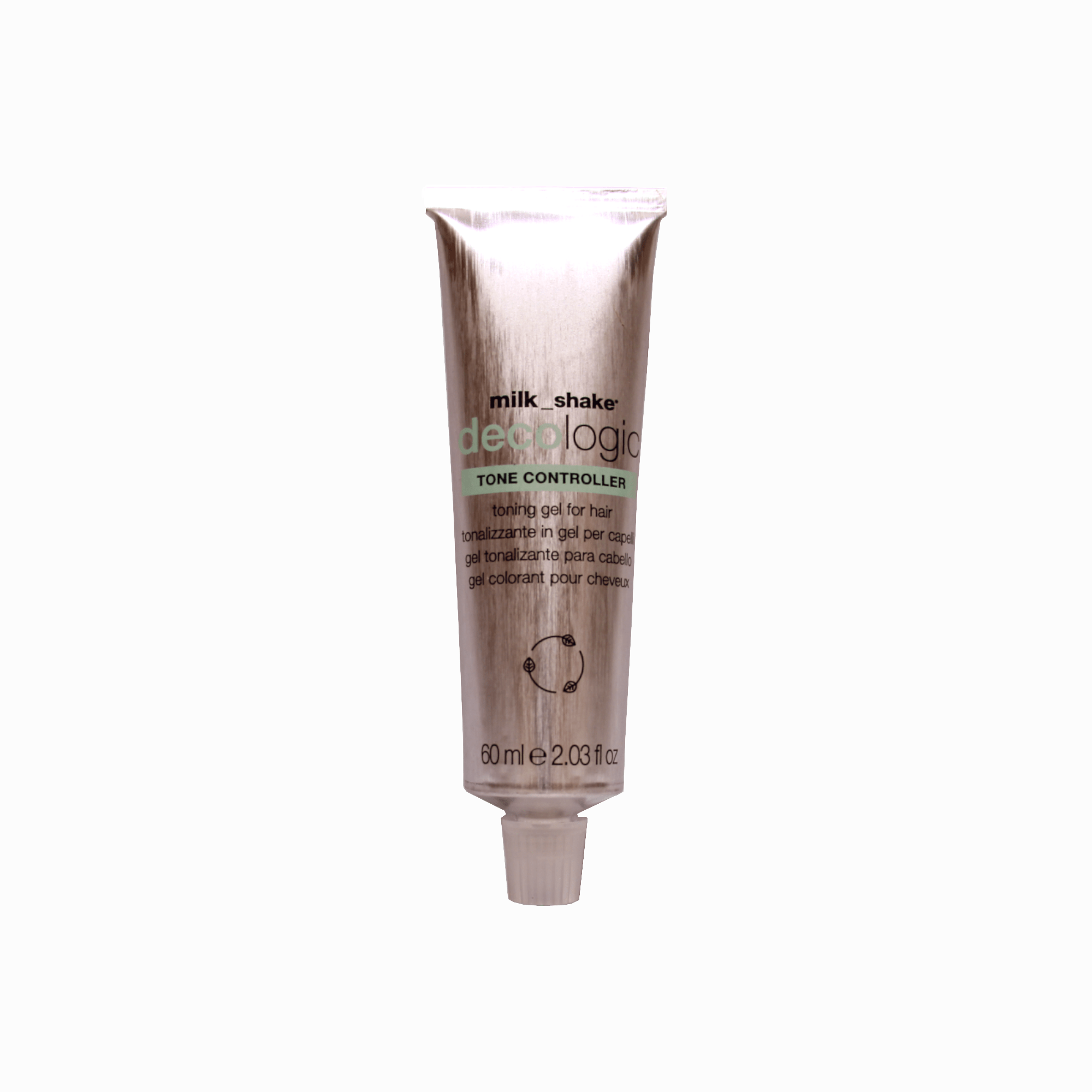 Milk Shake, Decologic Tone Controller, Proteine della seta, Crema colorante tonalizzante per capelli, Amethist Gray, Per capelli schiariti, 60 ml - Cosmova