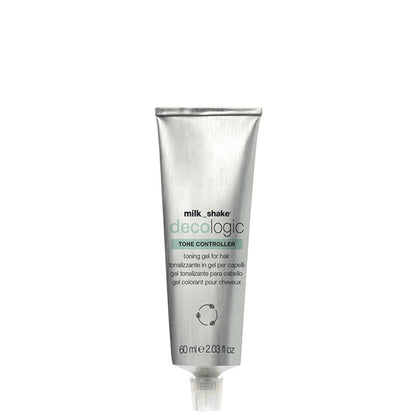 Milk Shake, Decologic Tone Controller, Proteine della seta, Crema colorante tonalizzante per capelli, Milk Mint, Per capelli schiariti, 60 ml