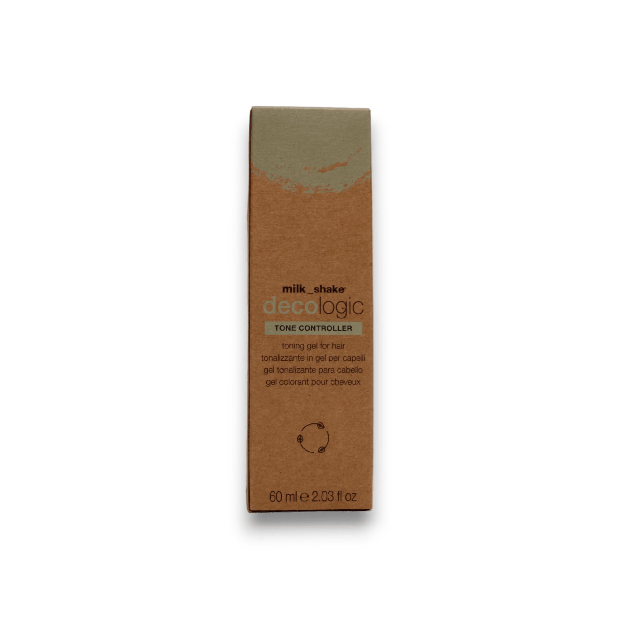 Milk Shake, Decologic Tone Controller, Proteine della seta, Crema colorante tonalizzante per capelli, Platinum, Per capelli schiariti, 60 ml - Cosmova