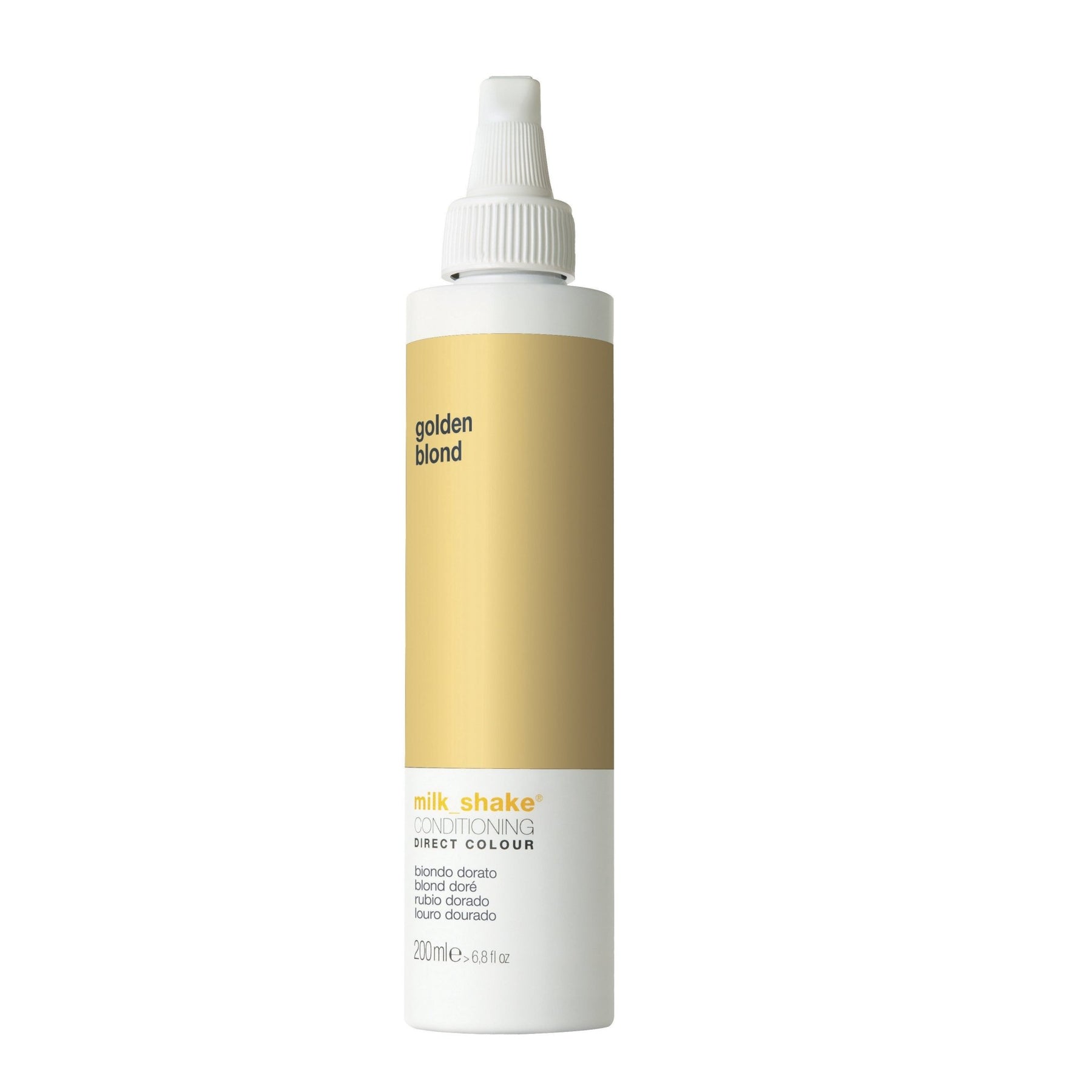 Milk Shake, Direct Colour, Senza ammoniaca, Balsamo colorante per capelli, Golden Blond, 200 ml - Cosmova
