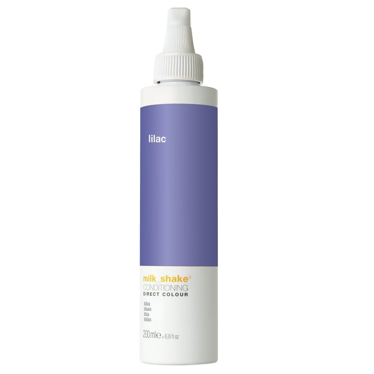 Milk Shake, Direct Colour, Senza ammoniaca, Balsamo colorante per capelli, Lilac, 200 ml - Cosmova