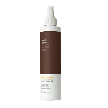 Milk Shake, Direct Colour, Senza ammoniaca, Balsamo colorante per capelli,  Warm Brown, 200 ml