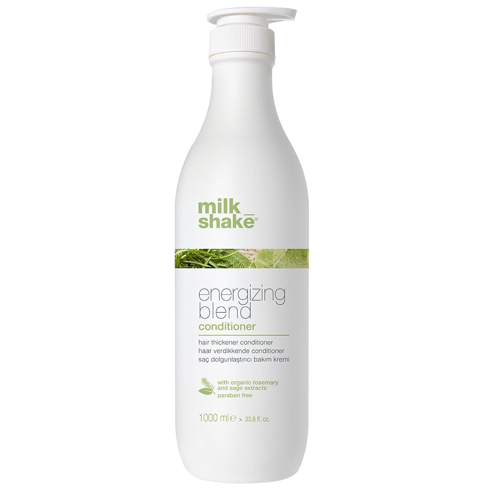 Milk Shake, Energizing Blend, Senza parabeni, Balsamo per capelli, Ispessimento, 1000 ml - Cosmova