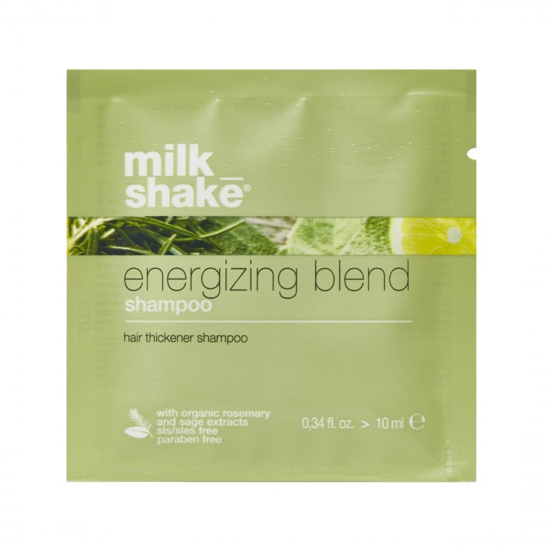 Milk Shake, Energizing Blend, Senza solfati, Shampoo per capelli, Ispessimento, 10 ml - Cosmova