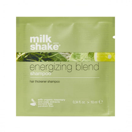 Milchshake, Energizing Blend, Senza solfati, Shampoo per capelli, Ispessimento, 10 ml