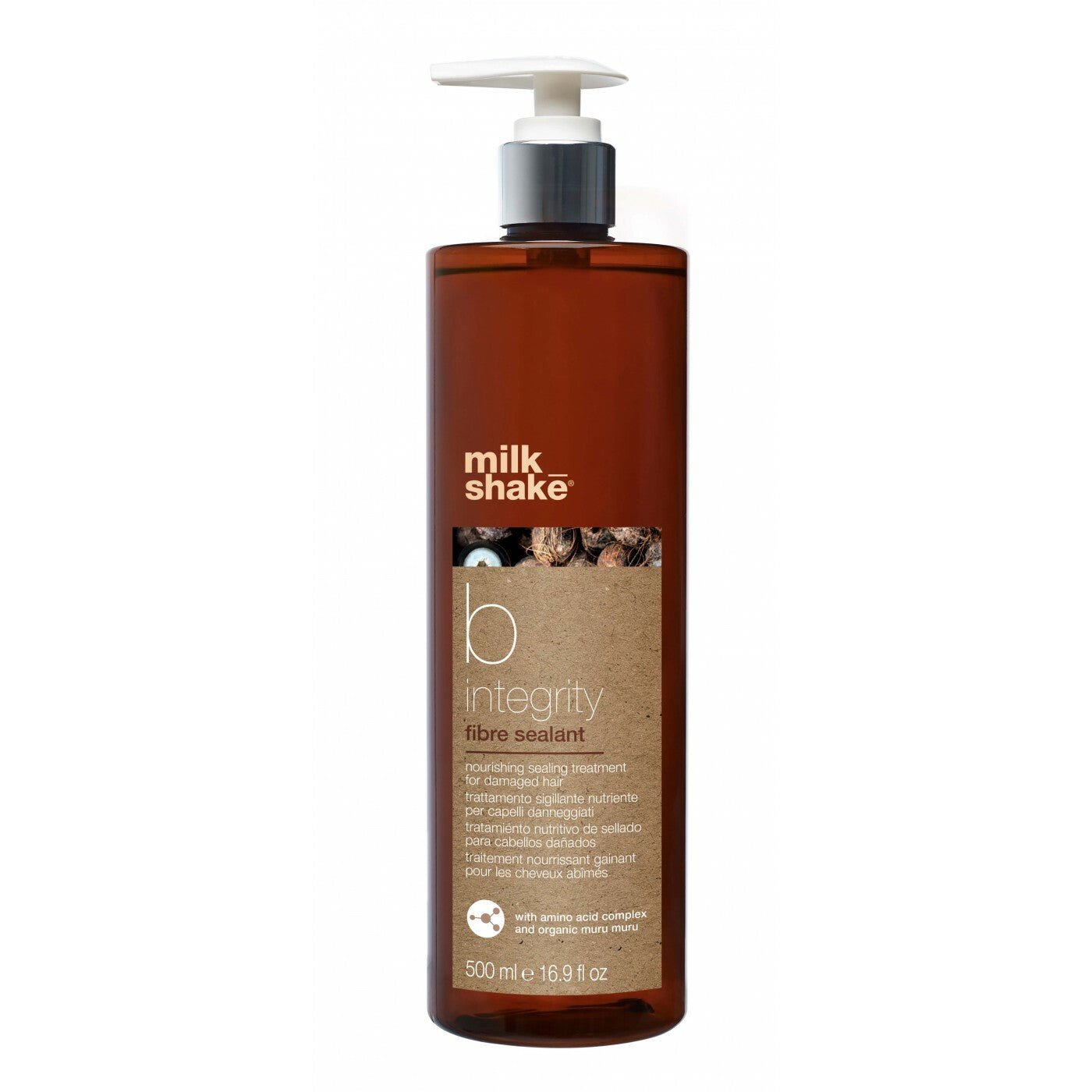 Milk Shake, Integrity Reconstruction System Fibre Sealant No.B, Acido ialuronico, Trattamento lozione per capelli, Per la riparazione, 500 ml - Cosmova