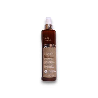 Milchshake, Integrity Reconstruction System Leave-in, Acido ialuronico, Trattamento spray per capelli, Per rafforzare, 250 ml