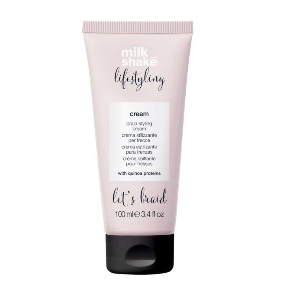 Milk Shake, Lifestyling Braid, Proteine di Quinoa, Crema per lo styling dei capelli, 100 ml - Cosmova