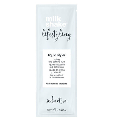 Milchshake, Lifestyling Liquid Styler, Filtro UV, Lozione per Styling Capelli, 10 ml