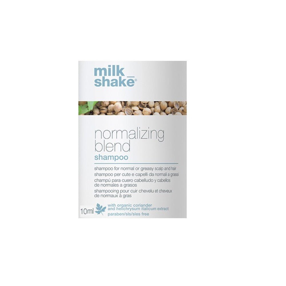Milk Shake, Normalizing Blend, Senza SLS/SLES, Shampoo per capelli, Per la pulizia, 10 ml - Cosmova
