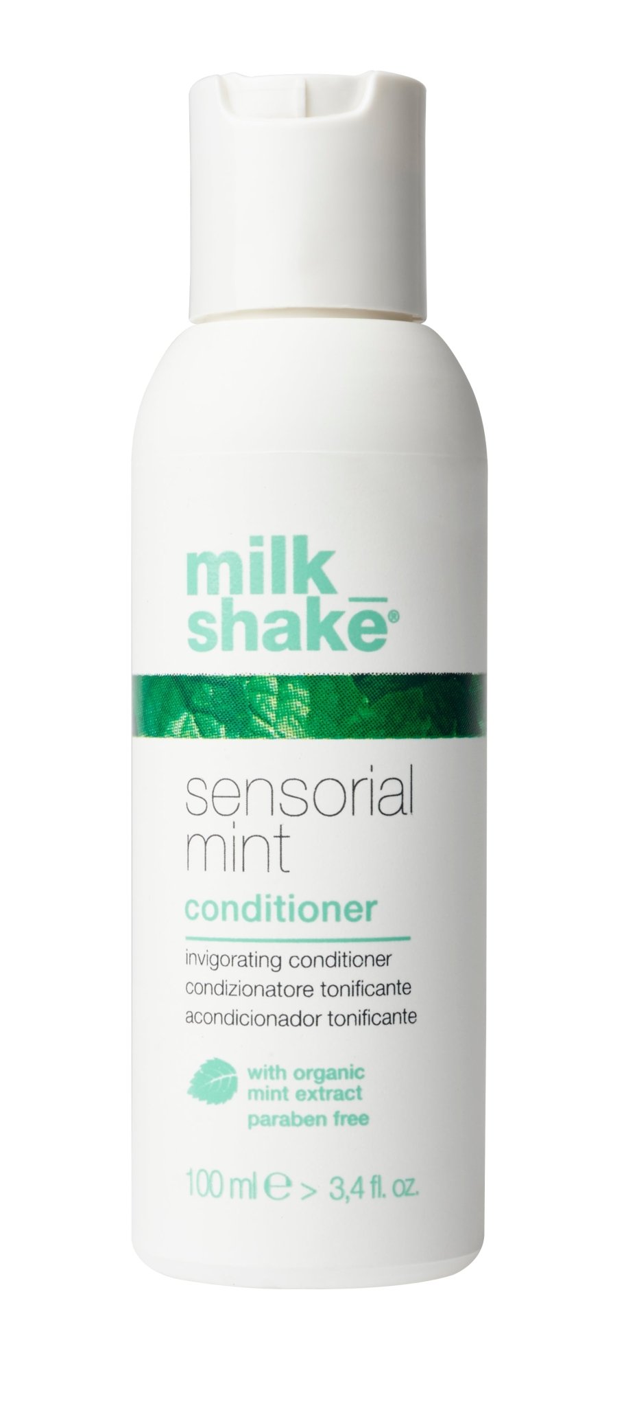 Milk Shake, Sensorial Mint, Senza parabeni, Balsamo per capelli, Rinvigorente, 100 ml - Cosmova
