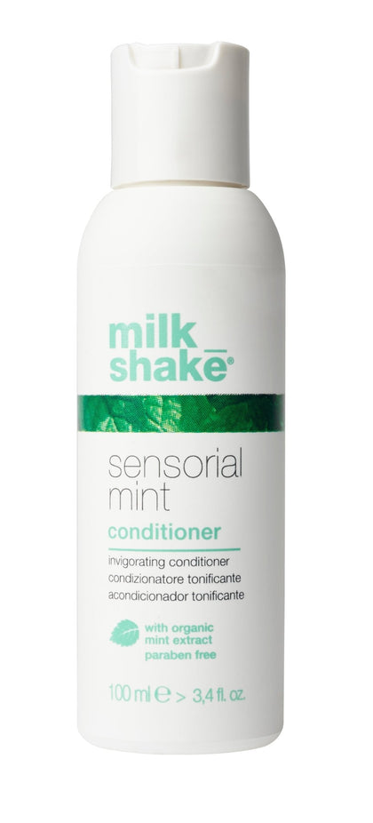 Milk Shake, Sensorial Mint, Senza parabeni, Balsamo per capelli, Rinvigorente, 100 ml