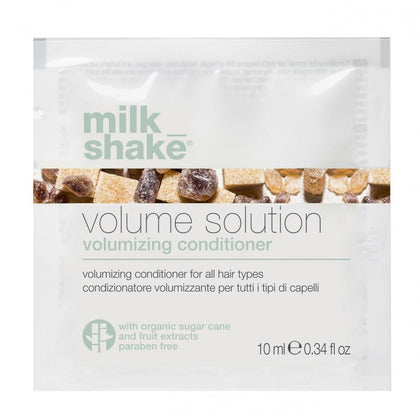 Milk Shake, Volume Solution, Senza parabeni, Balsamo per capelli, Per il volume, 10 ml