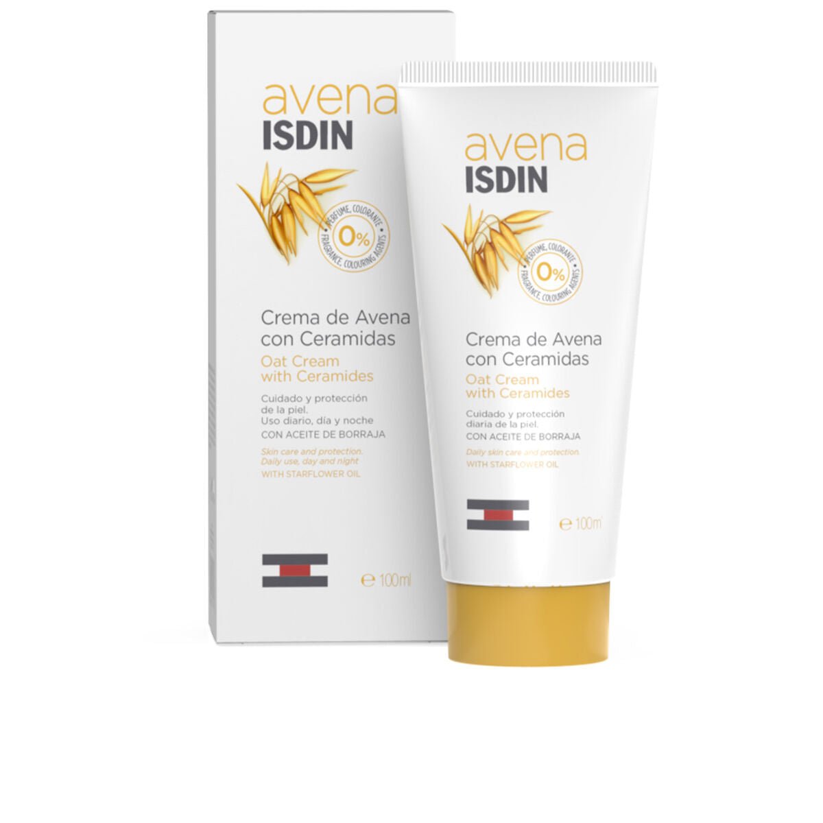 Moisturising Body Cream Isdin Avena (100 ml) - Cosmova