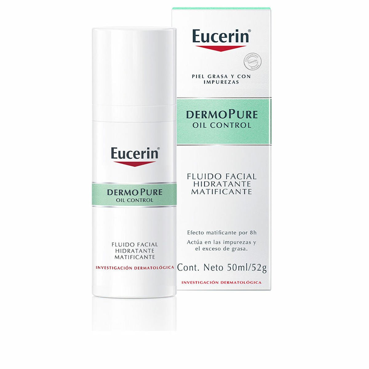 Moisturising Matt Liquid Eucerin Dermopure 50 ml - Cosmova