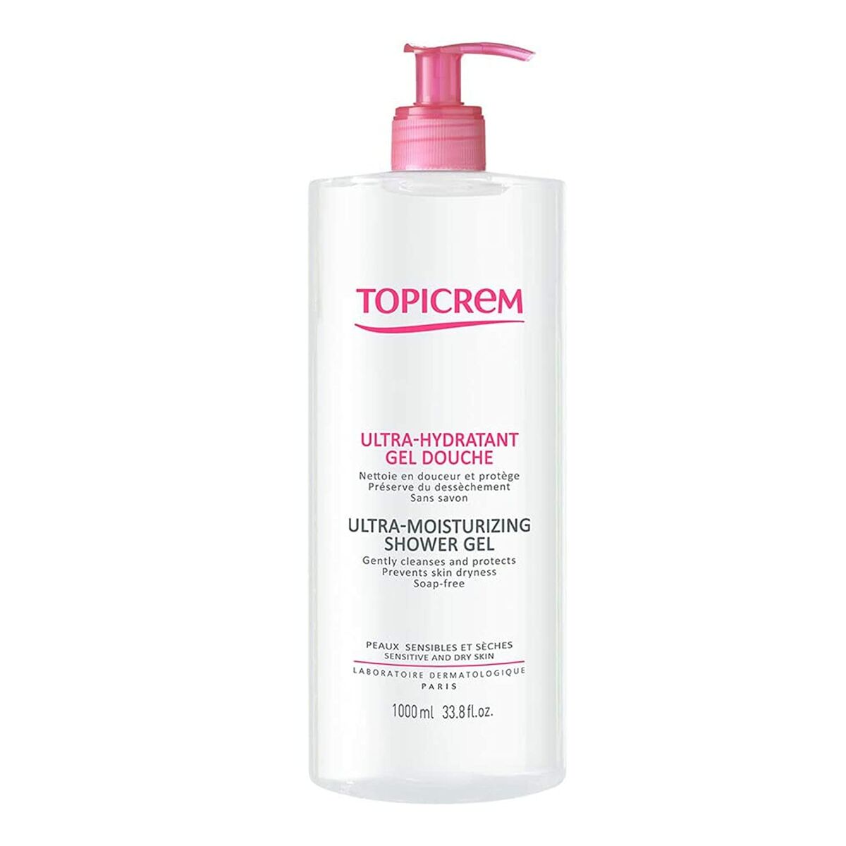 Moisturising Shower Gel Topicrem Cleaner 1 L - Cosmova