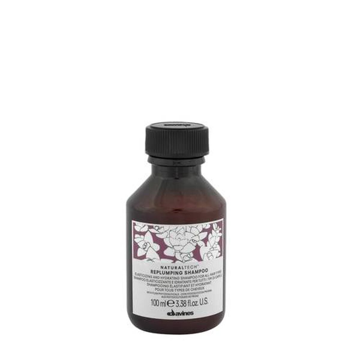 Moisturizing Shampoo Davines Replumping 100 ml - Cosmova