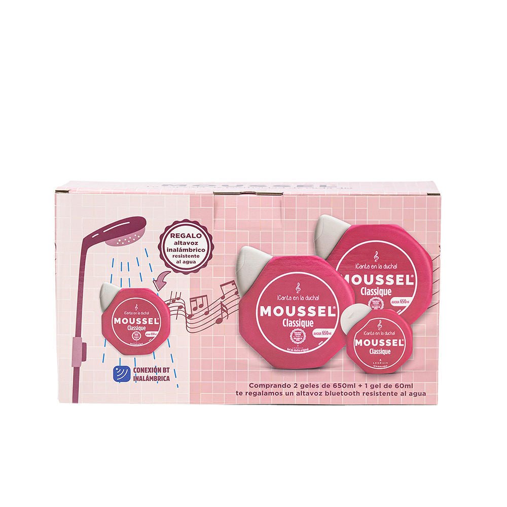 MOUSSEL CLASSIQUE SHOWER GEL CASE 3 pcs - Cosmova