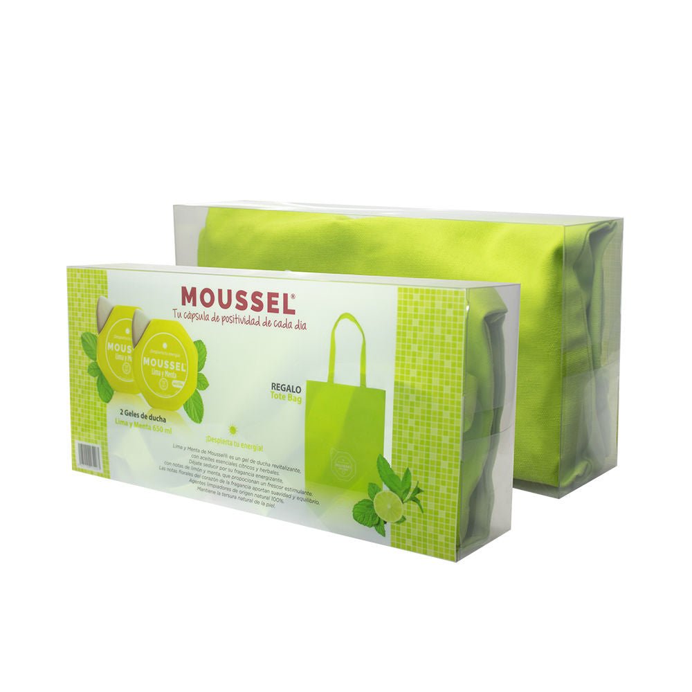 MOUSSEL LIME AND MINT SHOWER GEL CASE 3 pcs - Cosmova